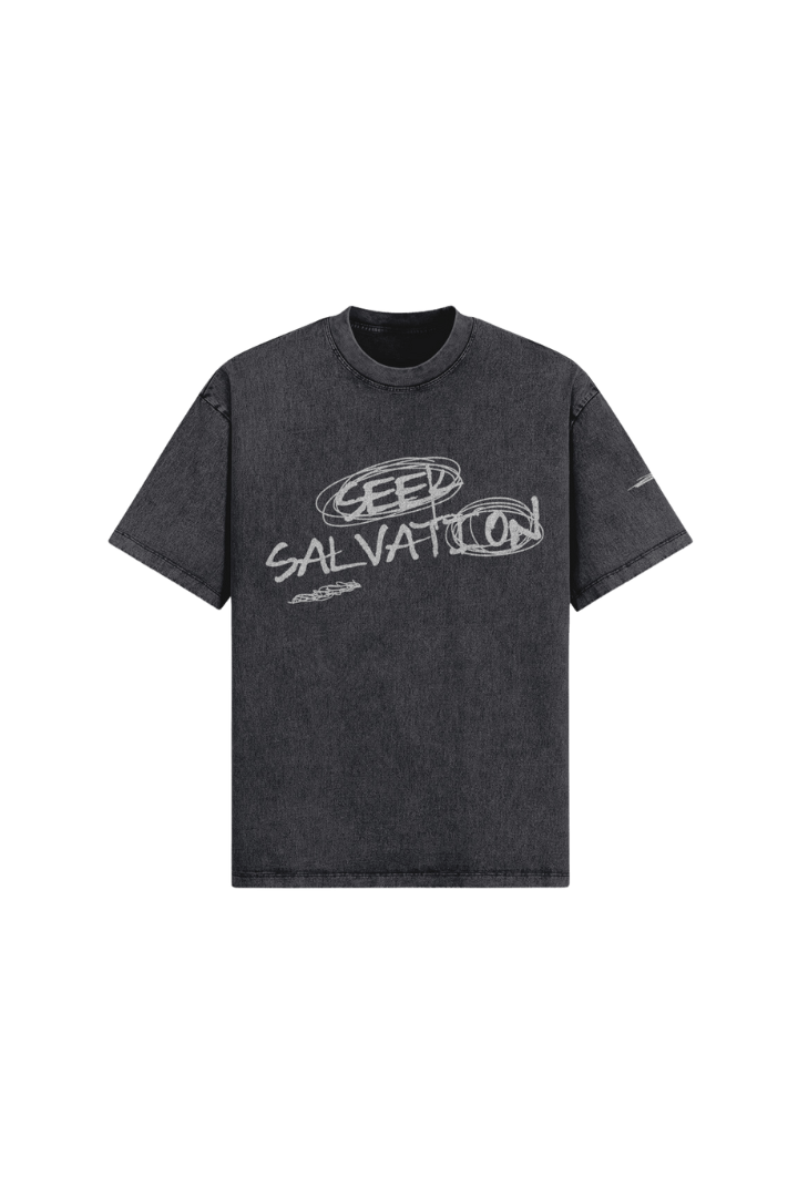 MT285 | SEEK SALVATION | FADED BLACK