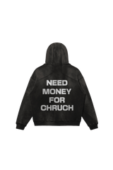 MH400 | NEED MONEY FOR CHURCH | SMOCKY BLACK