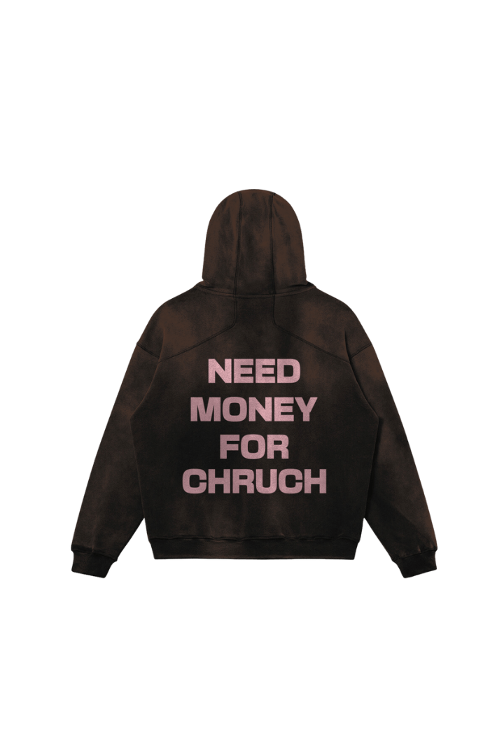 WH400 | NEED MONEY FOR CHURCH | OLD BURGUNDY