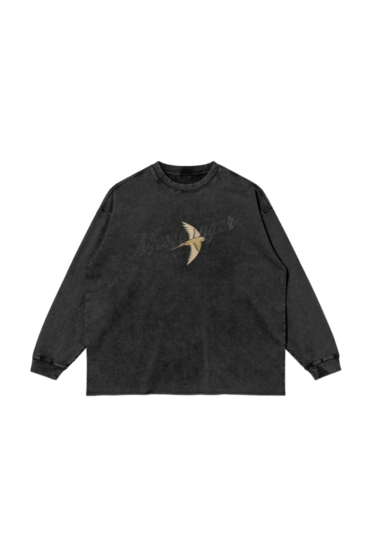 MSW260FADED | MESSENGER OF PEACE | BLACK