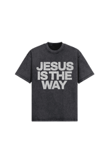 MT285 | JESUS IS THE WAY | FADED BLACK